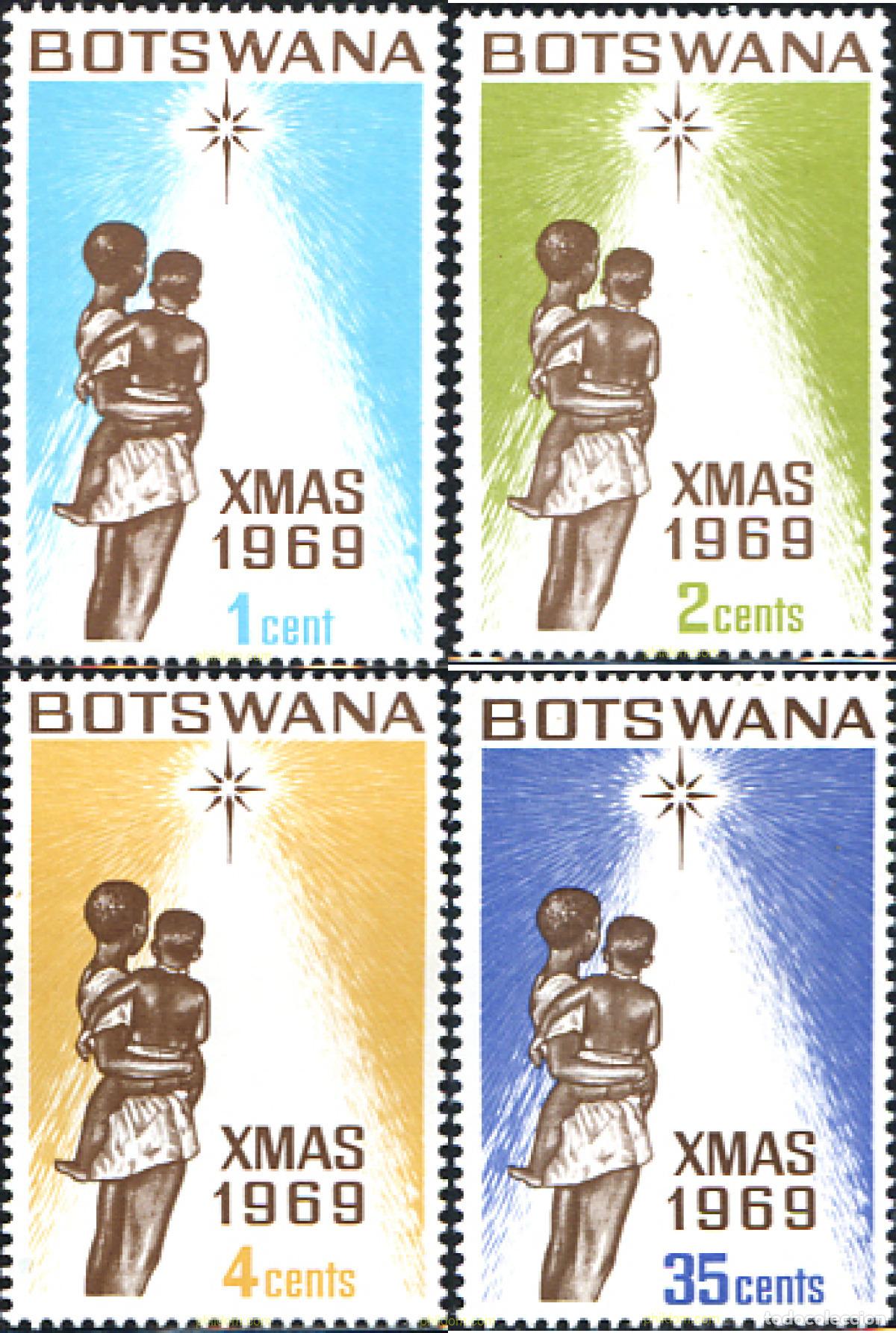 Sellos: 293197 MNH BOTSWANA 1969 NAVIDAD