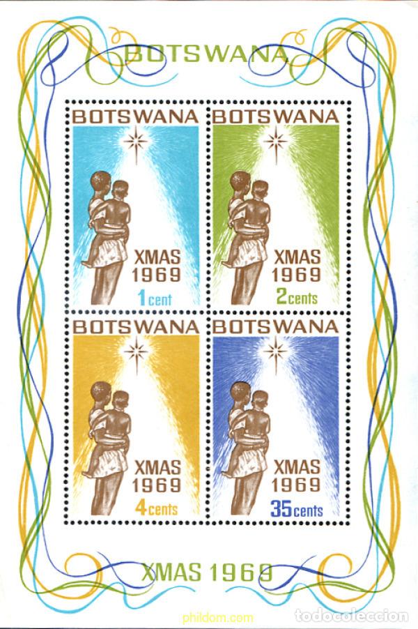 Sellos: 293204 MNH BOTSWANA 1969 NAVIDAD