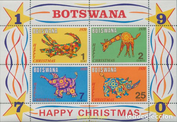Sellos: 190832 MNH BOTSWANA 1970 NAVIDAD
