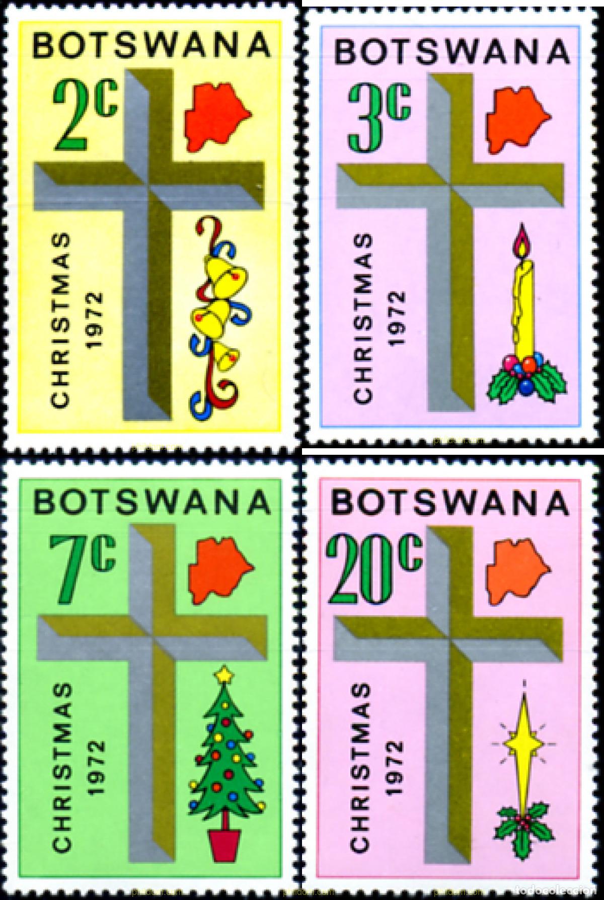 Sellos: 256293 MNH BOTSWANA 1972 NAVIDAD