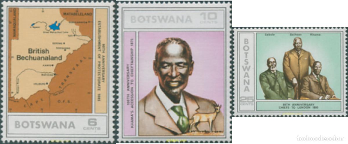 Sellos: 293519 MNH BOTSWANA 1975 ANIVERSARIOS
