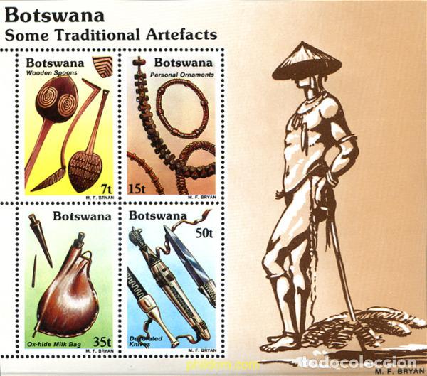 Sellos: 293530 MNH BOTSWANA 1983 OBJETOS ARTESANOS TRADICIONALS