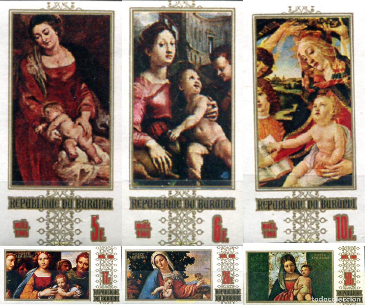 Sellos: 14747 MNH BURUNDI 1969 NAVIDAD