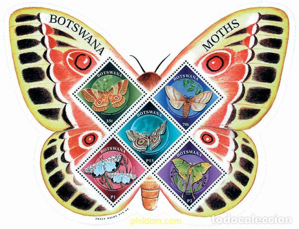 Sellos: 94189 MNH BOTSWANA 2000 FAUNA. MARIPOSAS