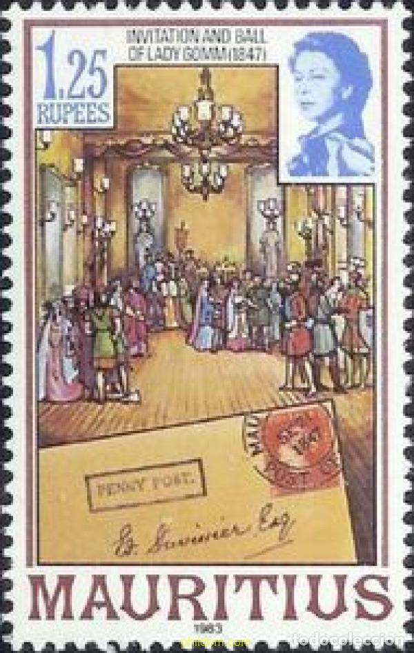 Sellos: 796357 MNH MAURICIO 1983 SERIE BASICA