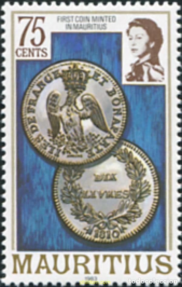Sellos: 796356 MNH MAURICIO 1983 SERIE BASICA