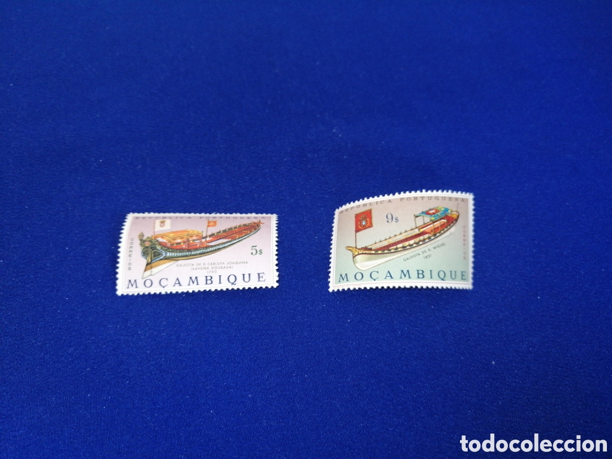 Selos: MOZAMBIQUE LOTE BARCOS SELLOS USADOS