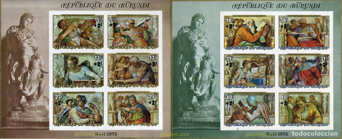 Sellos: 202318 MNH BURUNDI 1975 NAVIDAD
