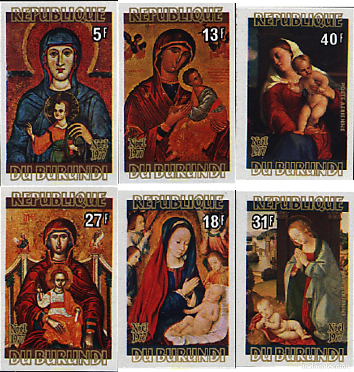Sellos: 14787 MNH BURUNDI 1977 NAVIDAD