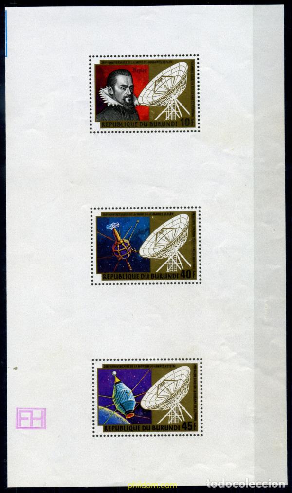 Sellos: 202435 MNH BURUNDI 1981 350 ANIVERSARIO DE LA MUERTE DE KEPLER
