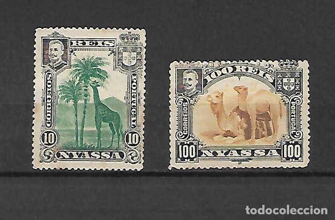 Sellos: Fauna africana de Nyassa/Mozambique. sellos a&ntilde;o 1901