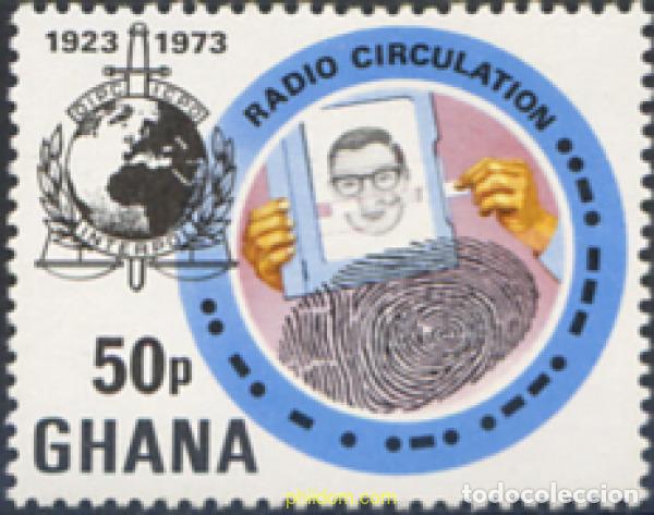 Sellos: 702353 MNH GHANA 1973 INTERPOL