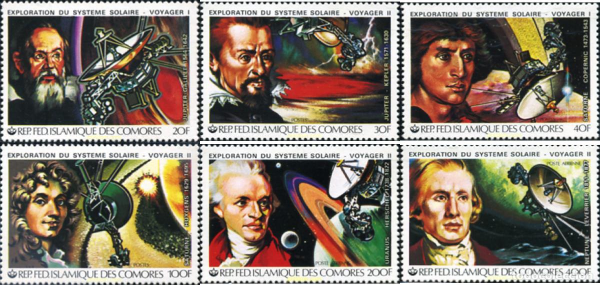 Sellos: 359152 MNH COMORES 1979 EXPLORACION DEL SISTEMA SOLAR