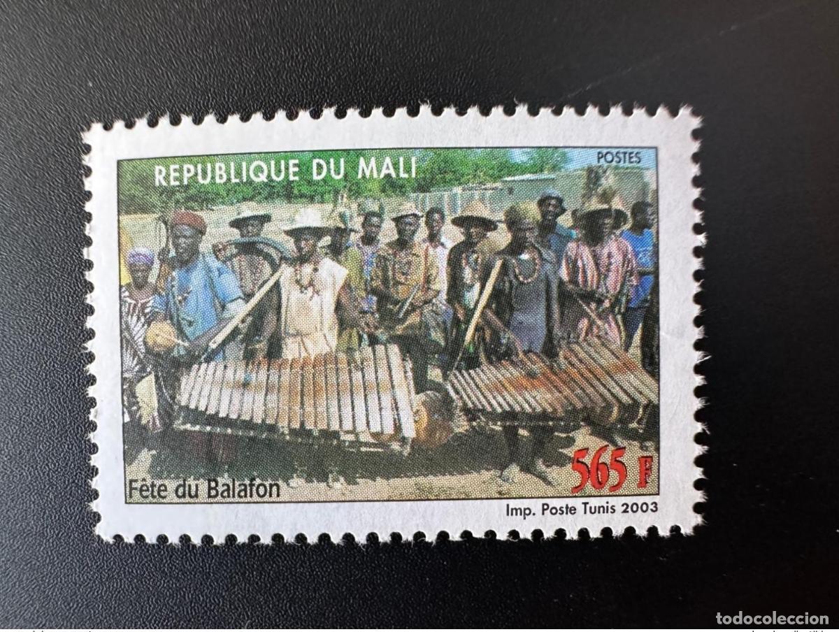 Sellos: Mali 2003 Mi. 2612 Festival Balafon Music 1 val.
