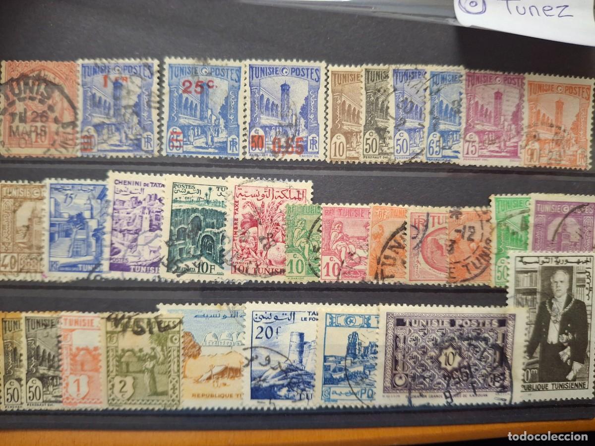 Briefmarken: HB1227 SELLOS TUNEZ en usado ideal para tematicas