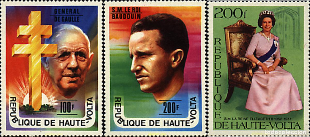 Sellos: 796516 MNH ALTO VOLTA 1977 PERSONALIDADES CONTEMPORANEAS