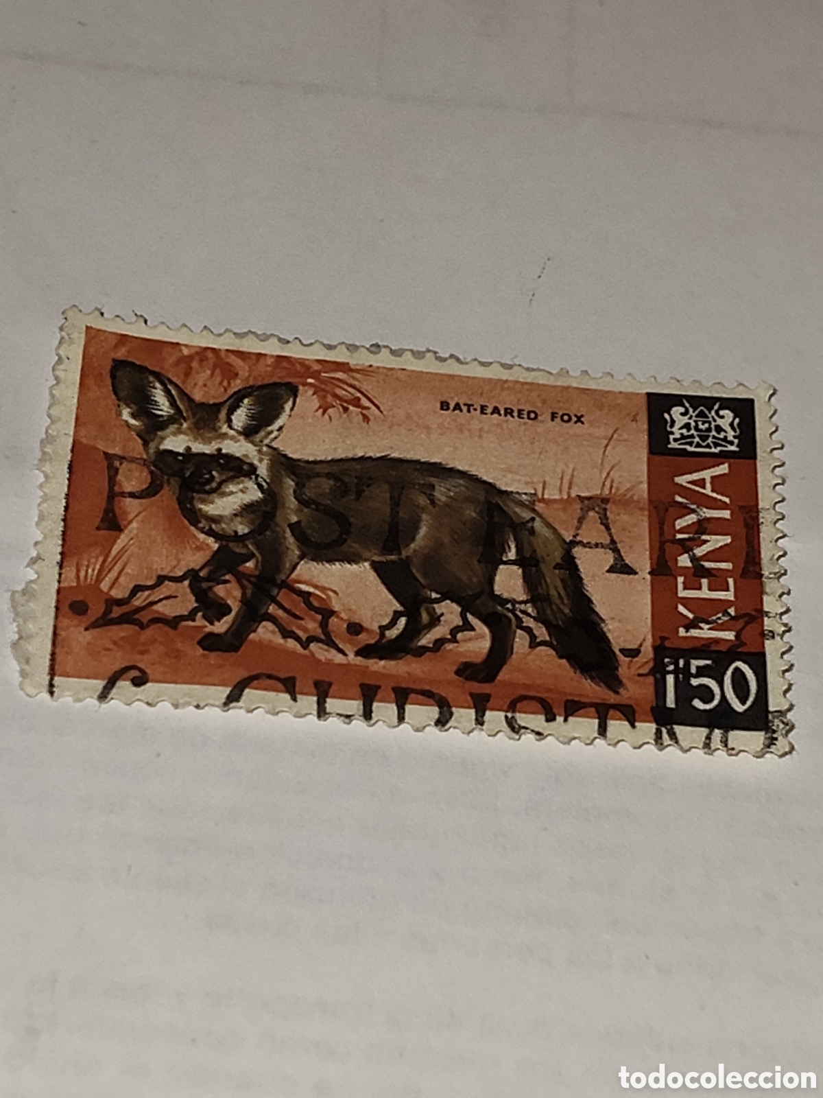 Sellos: Sello de Kenya zorro orejudo 1969