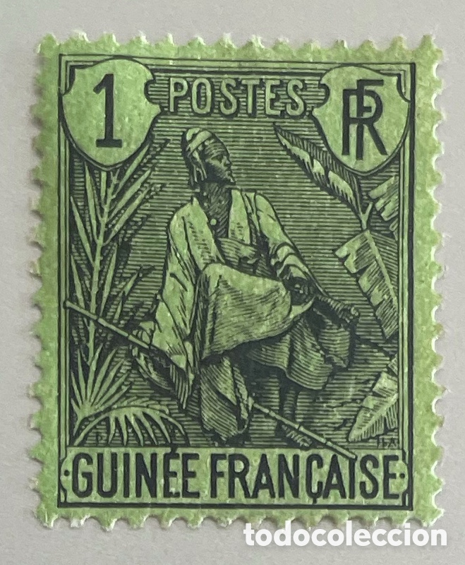 Briefmarken: Guinea francesa. Pastor. 1904