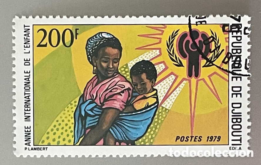 Selos: Djibouti. A&ntilde;o internacional del ni&ntilde;o. 1979
