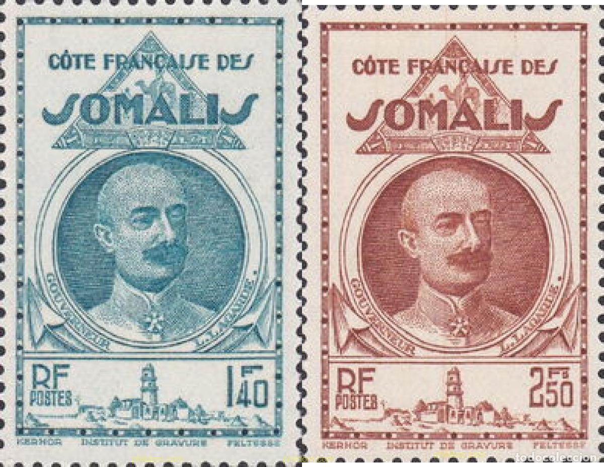 Selos: 796555 MNH COSTA DE LOS SOMALIS 1938 SELLOS D SOMALIA