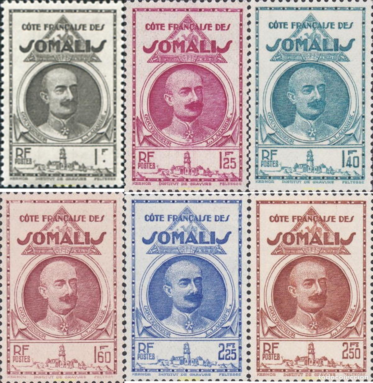 Selos: 796554 MNH COSTA DE LOS SOMALIS 1938 SELLOS D SOMALIA