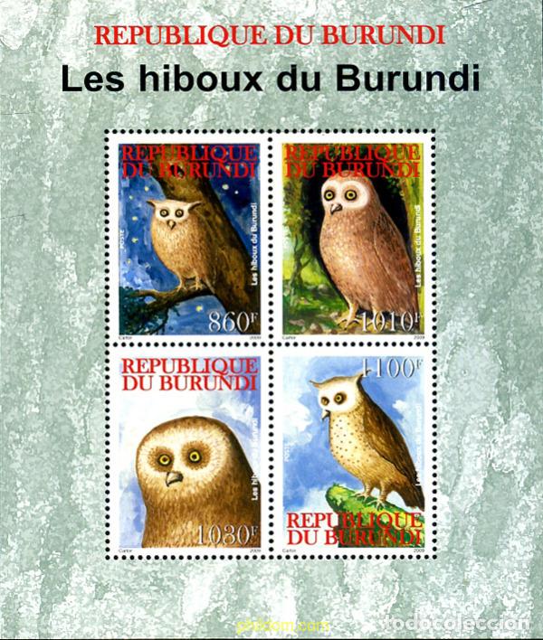 Selos: 297968 MNH BURUNDI 2009 FAUNA