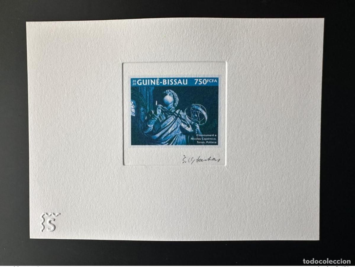 Stamps: Guinea Bissau 2020 Mi. 11310 Prueba de artista Nicolas Copernic BLUE