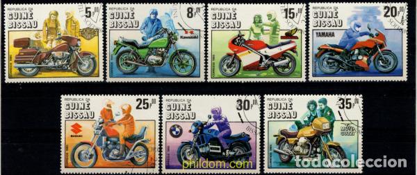 Briefmarken: 796652 USED GUINEA BISSAU 1985 CENTENARIO DE LA MOTOCICLETA