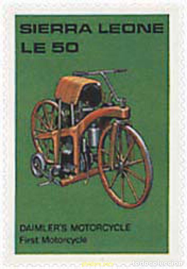 Timbres: 796650 MNH SIERRA LEONA 1987 HISTORIA DEL TRANSPORTE
