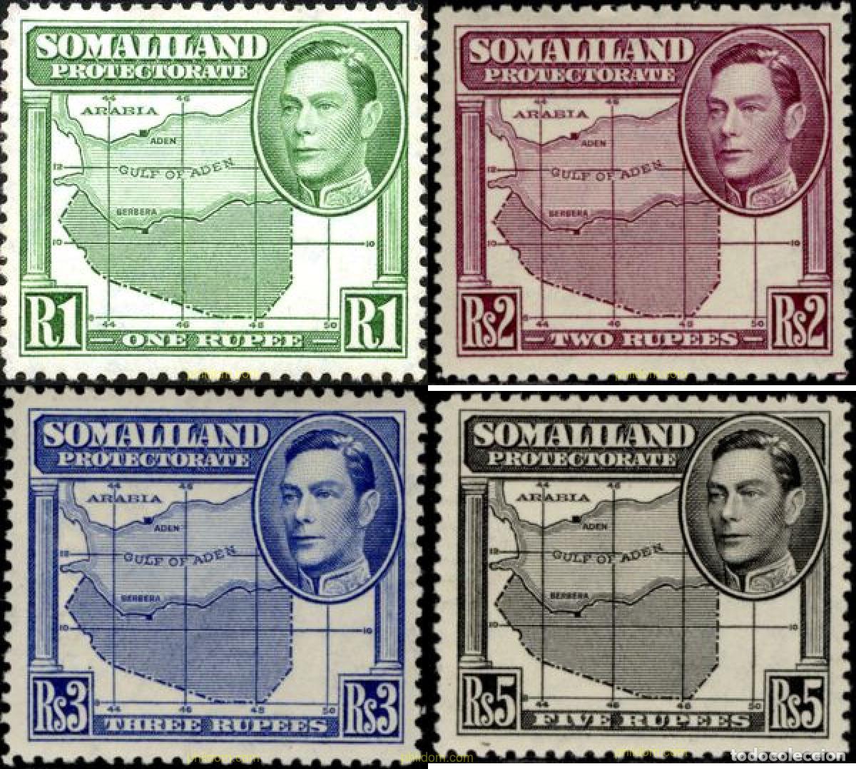 Briefmarken: 796499 MNH SOMALILANDIA 1938 SERIE BASICA