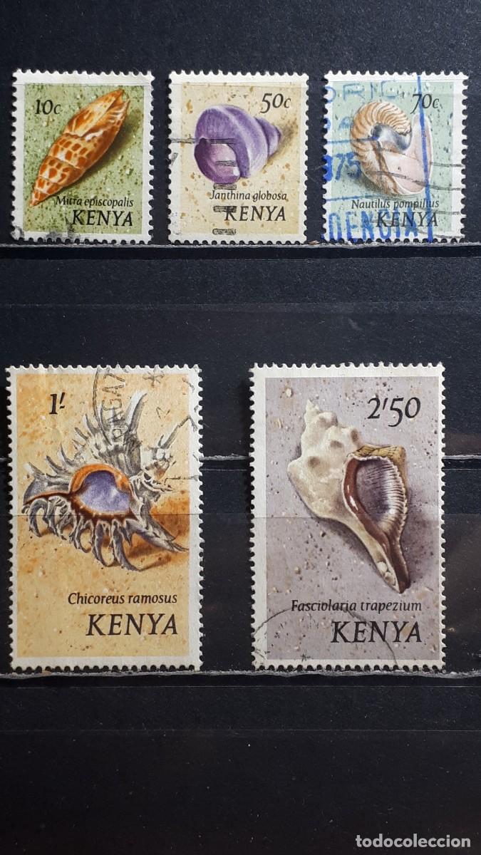 Timbres: KENIA. A&Ntilde;O 1971. &deg;. YVERT 35, 40, 42, 43, 45