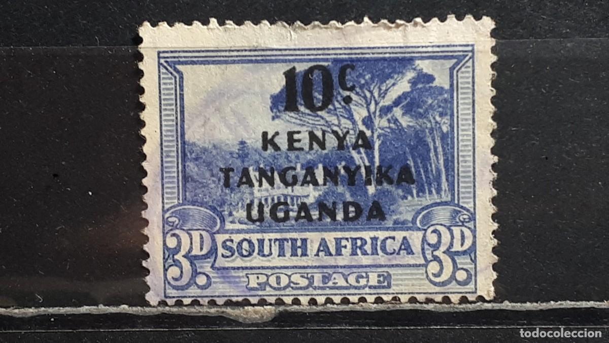 Selos: KENIA, UGANDA, TANGANIKA. A&Ntilde;O 1941. &deg;. YVERT 64