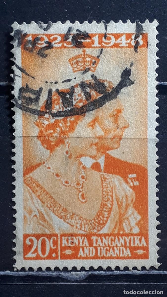 Selos: KENIA, UGANDA, TANGANIKA. A&Ntilde;O 1948. &deg;. YVERT 73