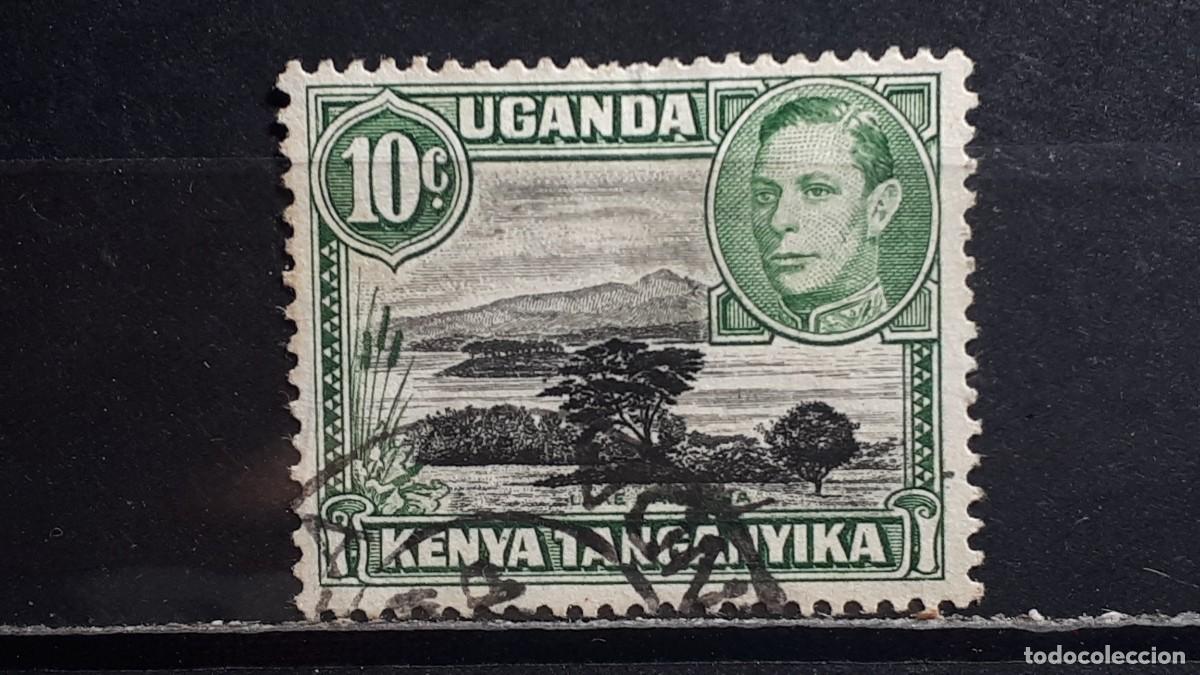 Selos: KENIA, UGANDA, TANGANIKA. A&Ntilde;O 1949. &deg;. YVERT 76