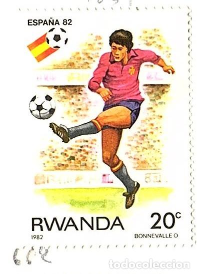 Briefmarken: Ruanda. Espa&ntilde;a 82. YT-1059/1060. Nuevos con goma