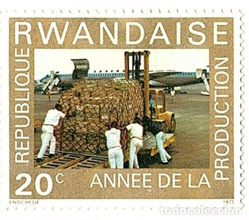 Sellos: Ruanda. A&ntilde;o de la Producci&oacute;n. 1975. YT-676-678. Nuevos con goma