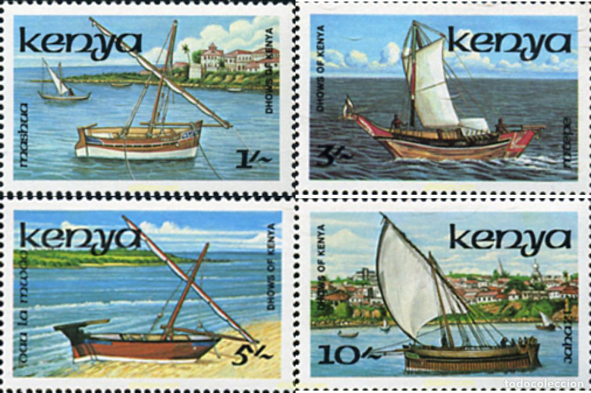 Sellos: 336861 MNH KENIA 1986 EMBARCACION TIPICA DE KENIA