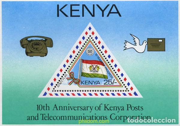 Sellos: 336866 MNH KENIA 1987 COMUNICACIONES