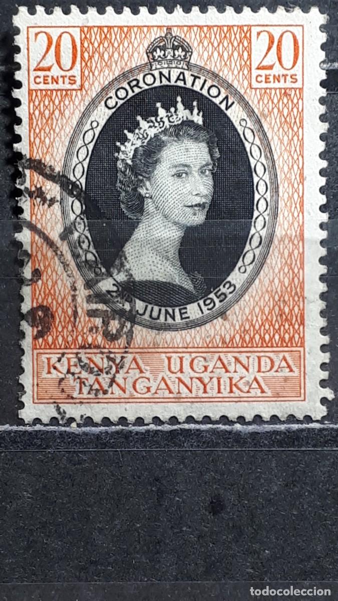 Stamps: KENIA, UGANDA, TANGANIKA. A&Ntilde;O 1954. &deg;. YVERT 89
