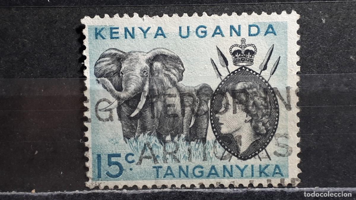 Stamps: KENIA, UGANDA, TANGANIKA. A&Ntilde;O 1959. &deg;. YVERT 104