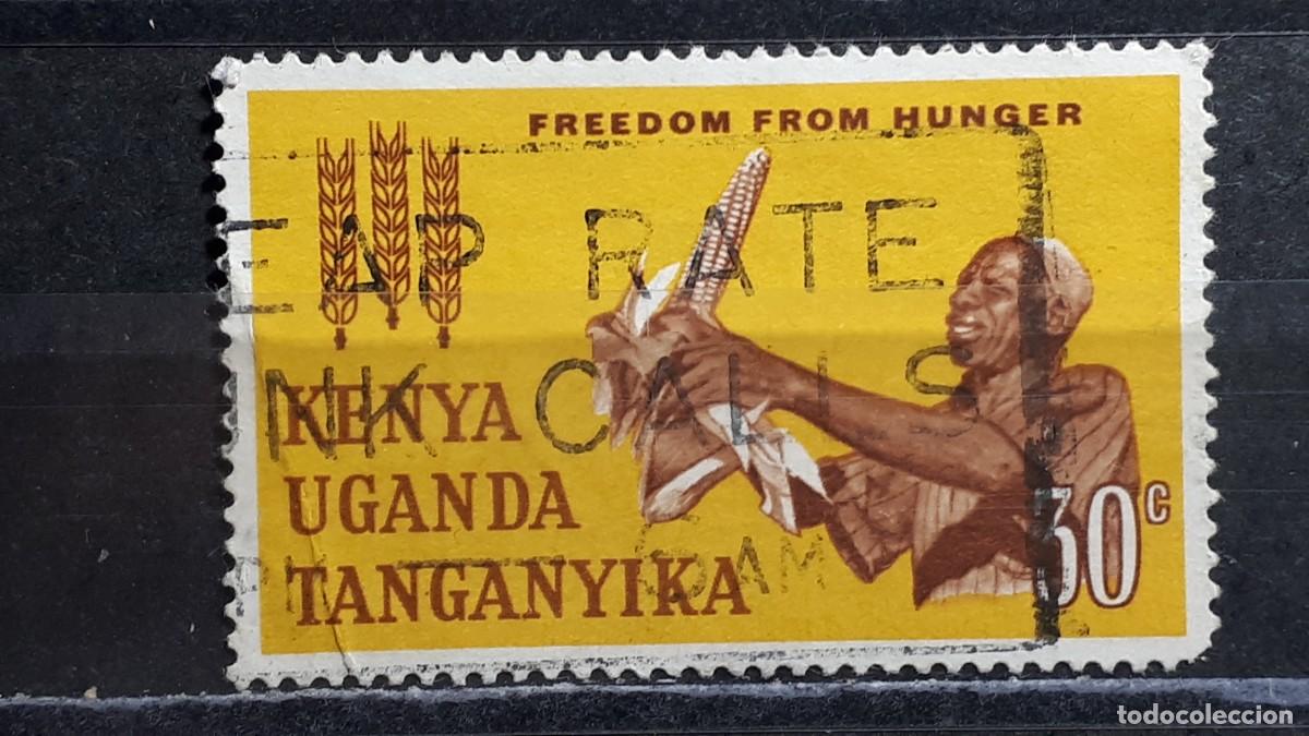 Francobolli: KENIA, UGANDA, TANGANIKA. A&Ntilde;O 1963. &deg;. YVERT 122