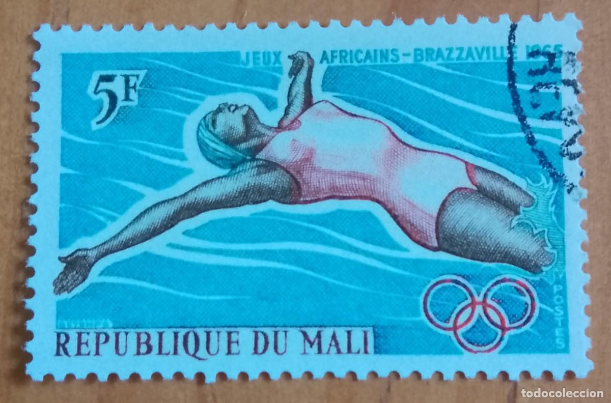 Francobolli: MALI - A&Ntilde;O 1996 - NATACI&Oacute;N, JUEGOS OLIMPICOS BRAZZAVILLE, 1965 - VER DESCRIPCI&Oacute;N