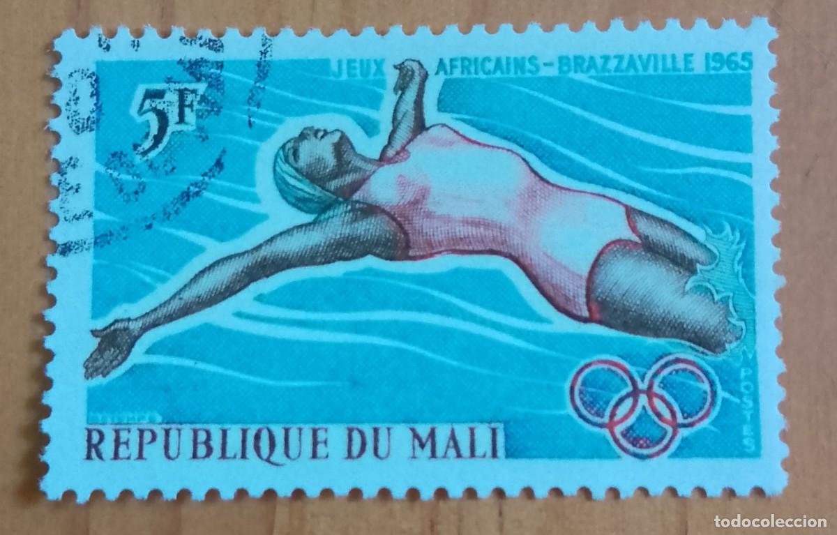 Francobolli: MALI - A&Ntilde;O 1996 - NATACI&Oacute;N, JUEGOS OLIMPICOS BRAZZAVILLE, 1965 - VER DESCRIPCI&Oacute;N