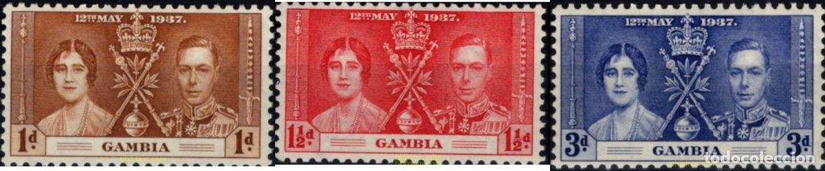 Francobolli: 778766 MNH GAMBIA 1937