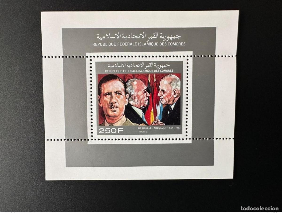 Stamps: Comoras 1990 Mi. 944 Edificio de lujo General Charles Gaulle septiembre 1962