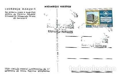 Briefmarken: Mozambique y Ultramar, Louren&ccedil;o Marques, Edificio del Banco Nacional Ultramarino 1964 (3112)