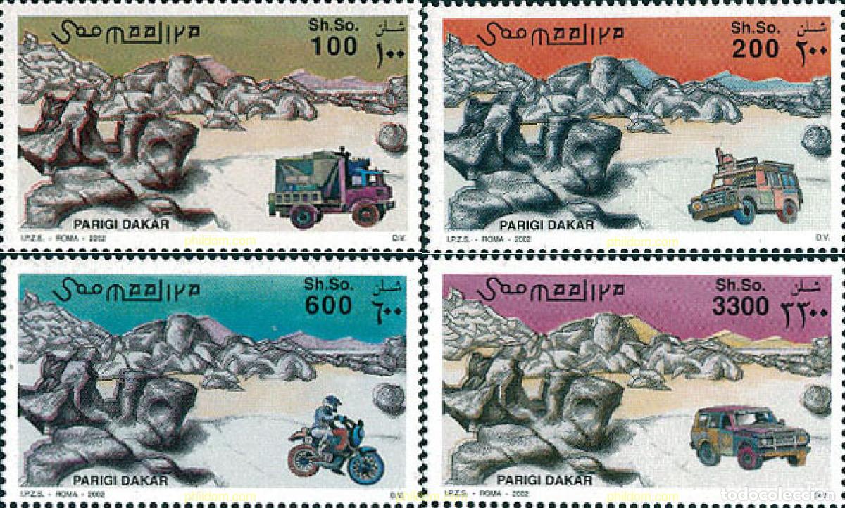 Sellos: 117408 MNH SOMALIA 2002 RALLY PARIS-DAKAR