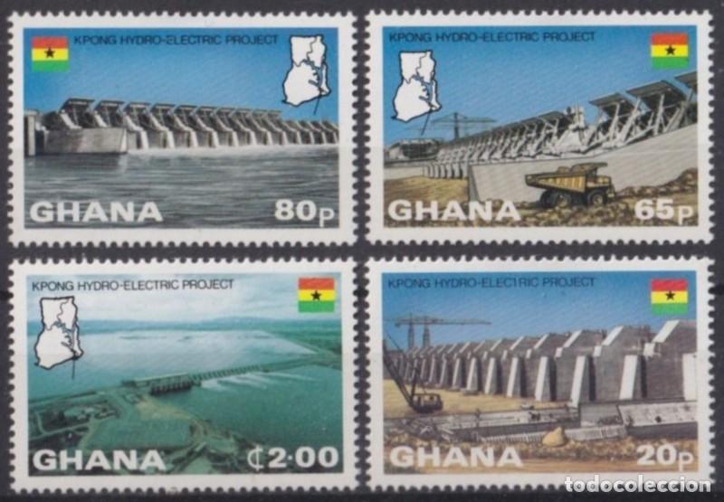 Sellos: F-EX57483 GHANA MNH 1982 KPONG HYDROELECTRIC PROJECT ENERGY.