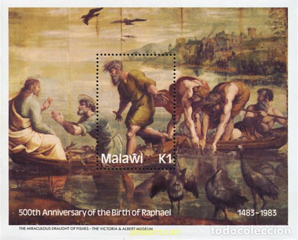 Sellos: 310811 MNH MALAWI 1983 500 ANIVERSARIO DEL NACIMIENTO DE RAPHAEL