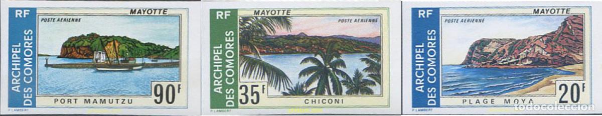 Sellos: 643489 MNH COMORES 1974 PAISAJES DE COMORES